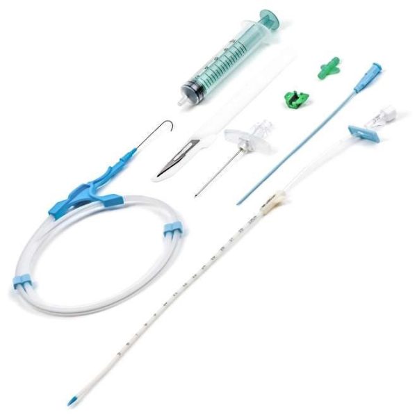 Набор для катетеризации крупных сосудов по Сельдингеру одноканальный № 10F