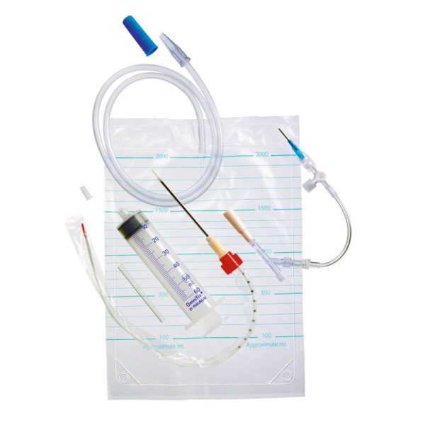 Набор для дренирования плевральной полости (Плеврокан А)